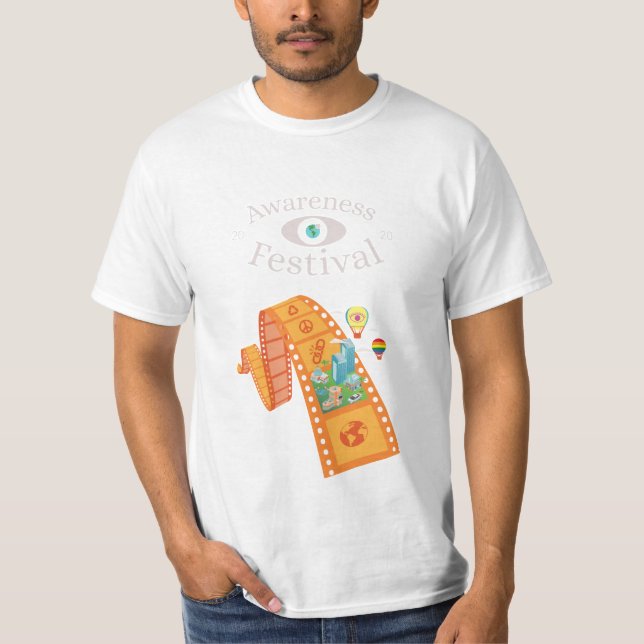 Camiseta Festival de Sensibilização 2020 (Frente)