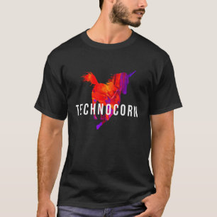Camiseta Festival de Techno Technocorn Rave Música DJ EDM B