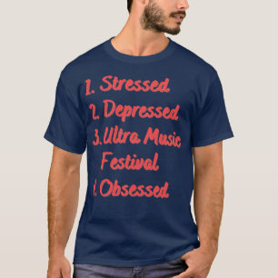 Camiseta Festival de Ultra Música em Estresse