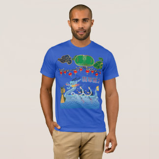 Camiseta Festival do Pulso do Dragão azul