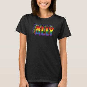 Camiseta Festival Gráfico do Mês do Orgulho Lgbt Lésbico Al