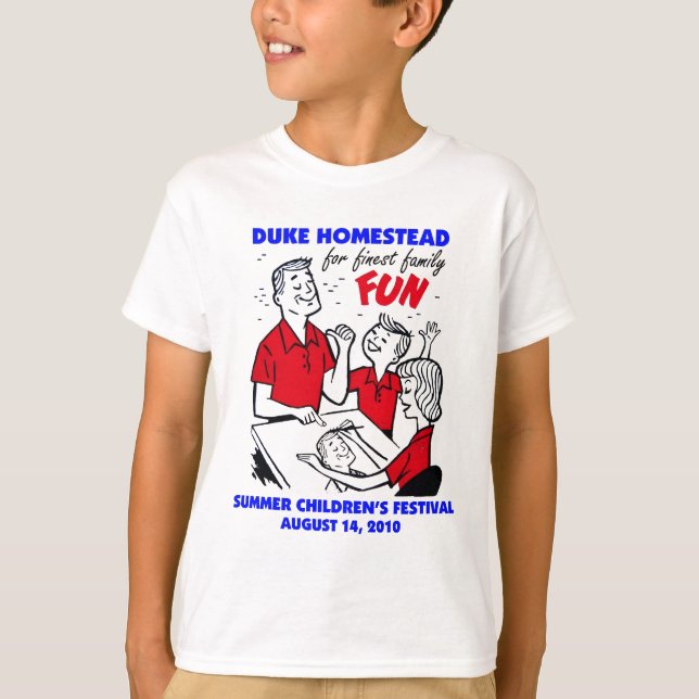 Camiseta Festival Infantil de Verão de 2010 (Frente)