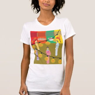 Camiseta Festival Japonês à Noite
