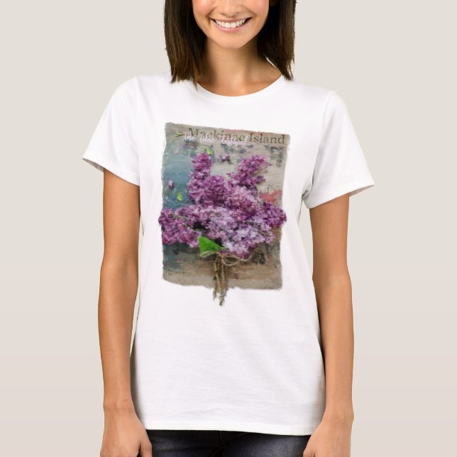 Camiseta Festival Lilac da Ilha Mackinac (Frente)