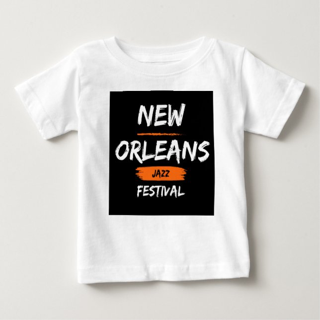 Camiseta festival novo Orleans jazz e patrimônio (Frente)
