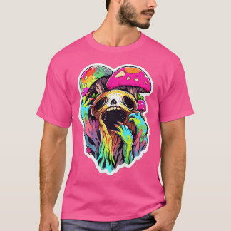 Camiseta Festival Psicodélico de Verão Edm Trippy Sloth