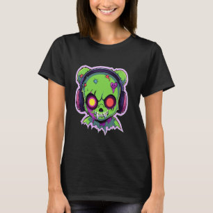 Camiseta Festival Psicodélico Spooky EDM Bear DJ Summer