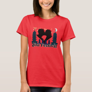 Camiseta Festival Qixi - Dia de os namorados Chinês
