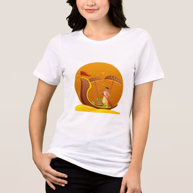Camiseta Festival Tradicional de Onam (Frente)