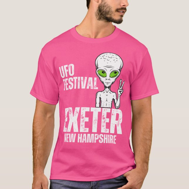 Camiseta Festival Ufo - Exeter New Hampshire (Frente)