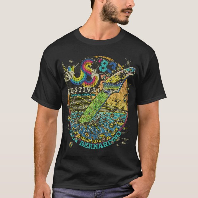 Camiseta Festival US 1983 (Frente)