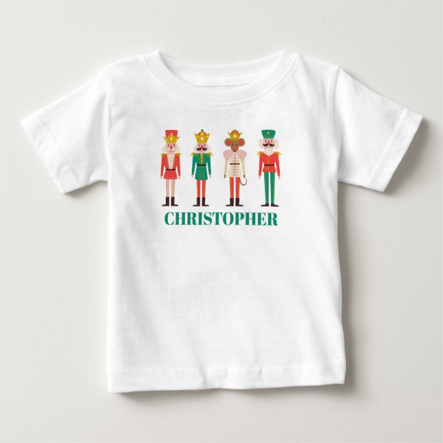 Camiseta Festive Christmas Nutcracker  (Frente)