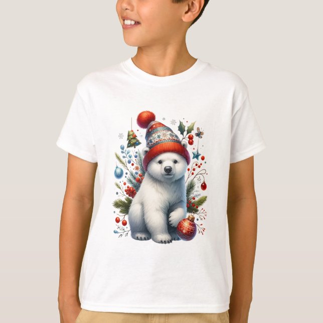 Camiseta Festive Polar Cub (Frente)
