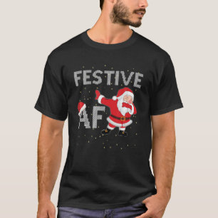 Camiseta Festivo AF inapropriado, diversão de Feriado Engr
