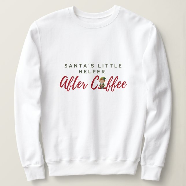 Camiseta Festivo e divertido para amantes de café (Frente do Design)