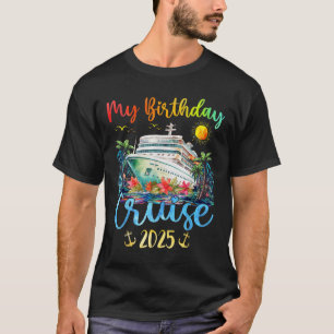 Camiseta Festivo, Festa do Meu Navio de Cruzeiro de Anivers