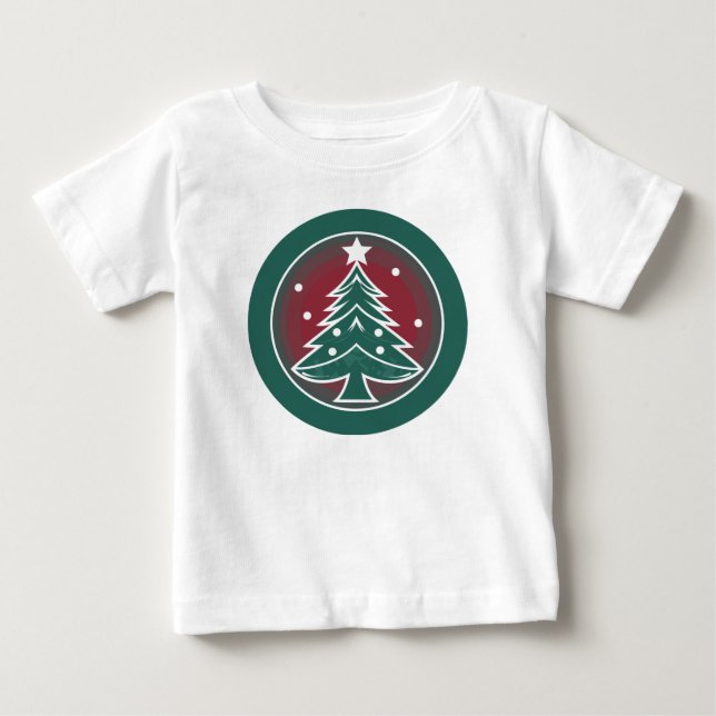 Camiseta Festivo Fir: Uma Alegria De Natal (Frente)