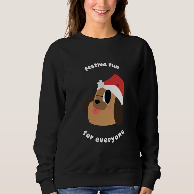 Camiseta Festivo Para Todos No Natal (Frente)
