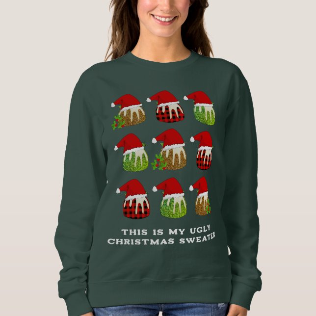Camiseta Festivo Pudows Ugly Christmas (Frente)