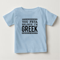 Feta acredita que sou grego/orgulho étnico diverti