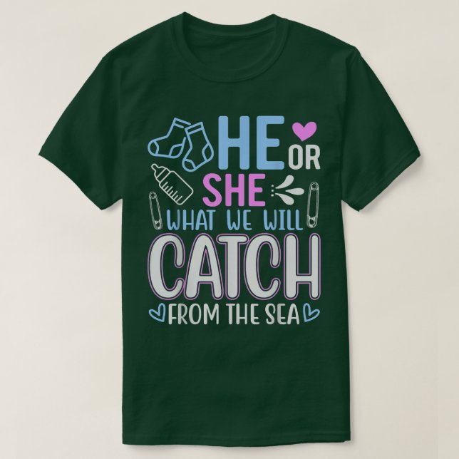 Camiseta Fetal Baby Se Event Ele Ou Ela Revelam Ideias (Frente do Design)