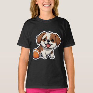 Camiseta Fetch Acontece - Caricatura Engraçada De Cão