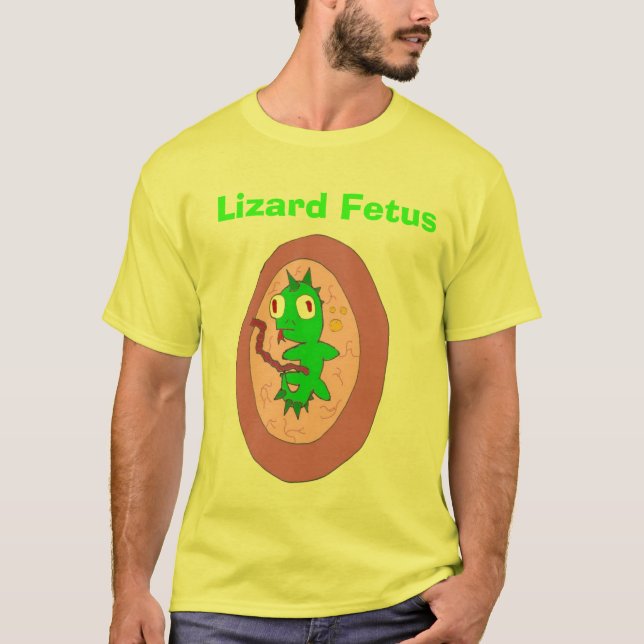 Camiseta Feto do lagarto (Frente)