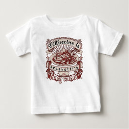 Camiseta Fettuccine é primo Rico de Espaguete