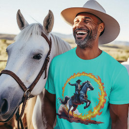 Camiseta Feuerkreis Cowboy Reiter