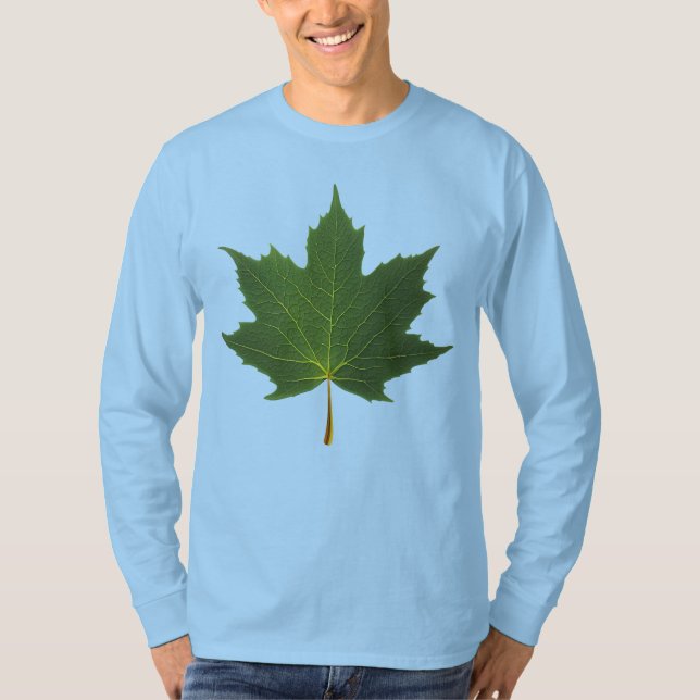 CAMISETA FEUILLE D'ÉRABLE (Frente)