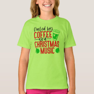 Camiseta Feulado por Café e Música de Natal