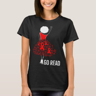 Camiseta Fevereiro Mês de Conscientização sobre Doenças Car