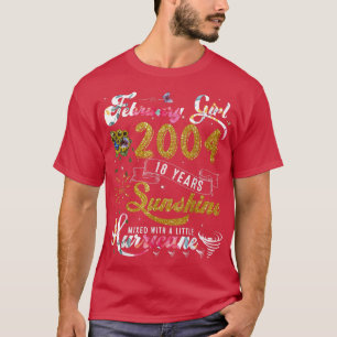 Camiseta Fevereiro Rapariga 2004 Girassóis Flores do Sol 18