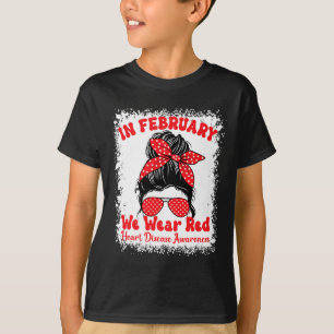 Camiseta Fevereiro Vestimos a Mensagem de Consciência da Do
