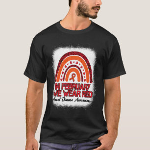 Camiseta Fevereiro Vestimos Red Leopardo Rainbow Sangrado V