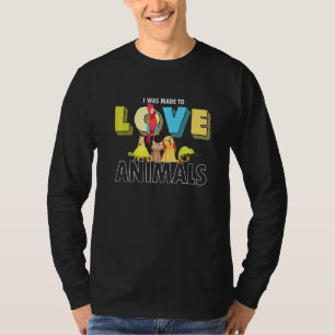 Camiseta Fez Com Que Animais De Companhia Fossem Animais De