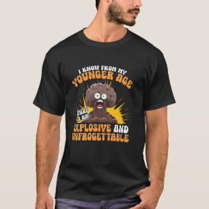 Camiseta Fezes Diarréia Explosiva Feia