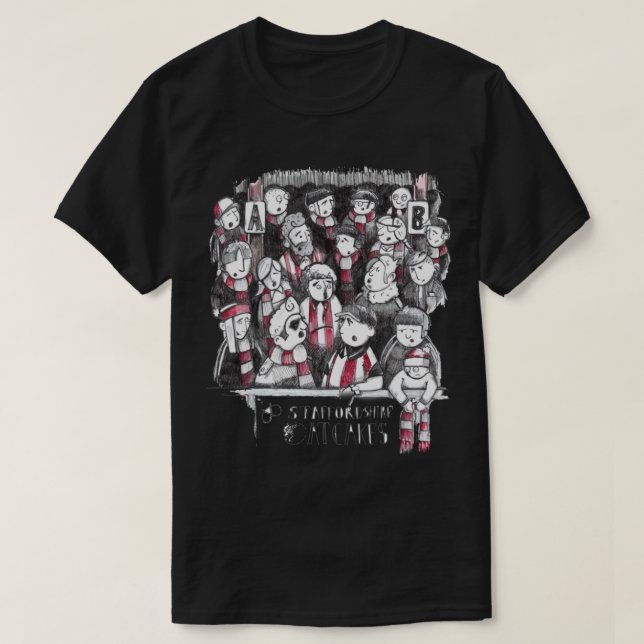 Camiseta FF Stoke City - Fãs de futebol - Enders de boothen (Frente do Design)