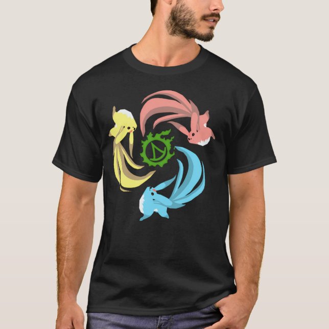 Camiseta FFXIV Summoner - Carbuncles (Frente)