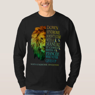 Camiseta Fiancée Nunca Desiste da Síndrome de Lion Down T21