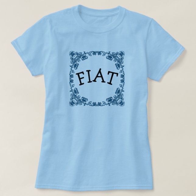 Camiseta Fiat (Frente do Design)
