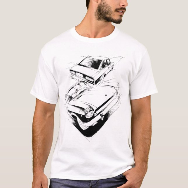 Camiseta Fiat 124 (Frente)