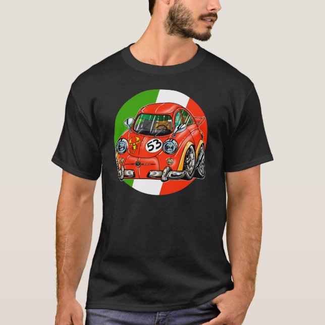 CAMISETA FIAT 500 ABARTH (Frente)