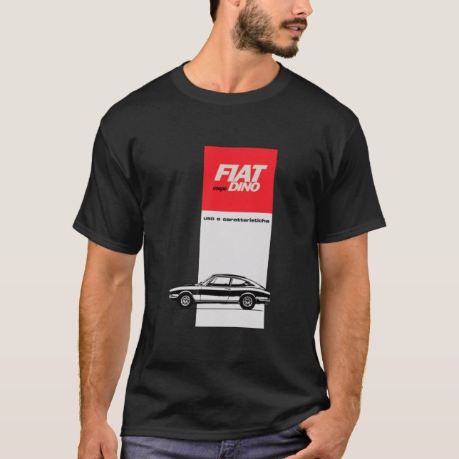 CAMISETA FIAT DINO COUPE92 (Frente)