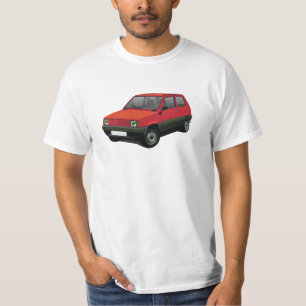 Camiseta Fiat Panda 30/45 Mk1 (Tipo 141) Vermelho