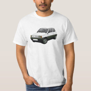 Camiseta Fiat Panda 45 Mk1 (Tipo 141) Branco