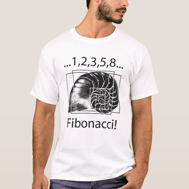 Camiseta Fibonacci! (Frente)