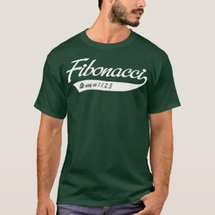 Camiseta Fibonacci Tão fácil quanto 1