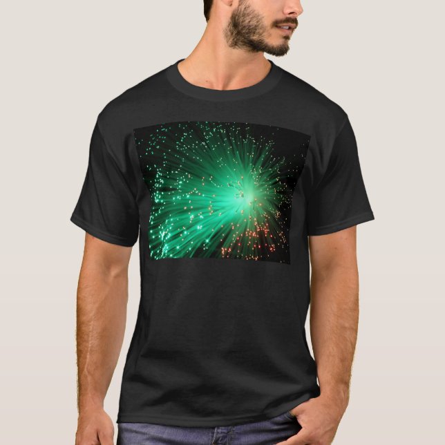 Camiseta Fibras ópticas iluminadas (Frente)