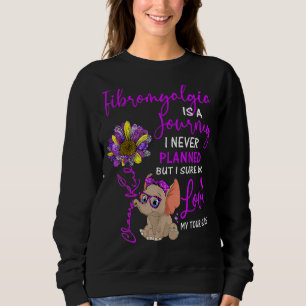 Camiseta Fibromialgia Elefante É Uma Viagem Que Nunca Plane